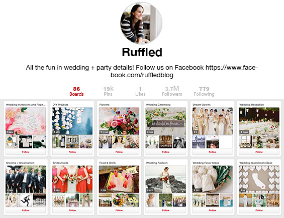 ruffled