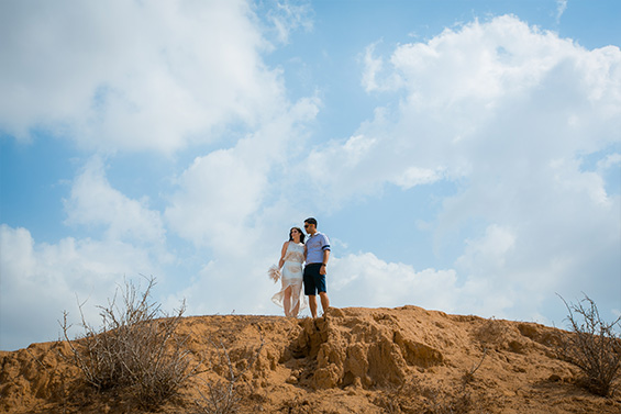חתונת המדבר של איילת וגיל
