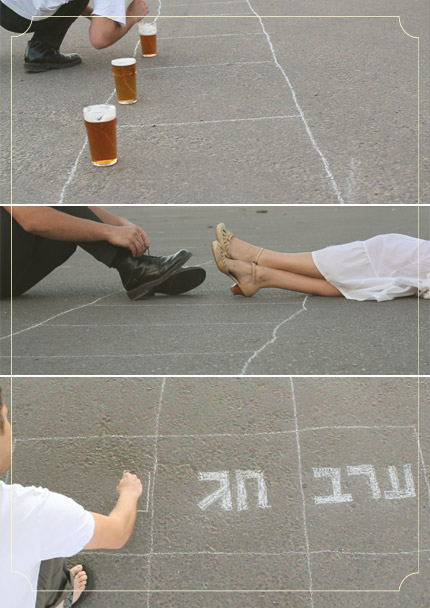 תמונות "מייקינג אוף" של סרטון ההזמנה