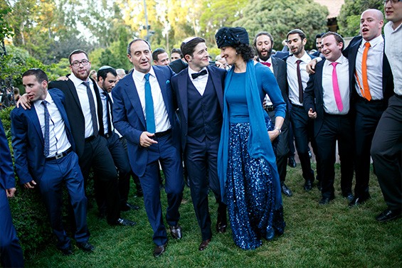 החתונה של ליאורה וגיל. לוקיישן: ביער.
