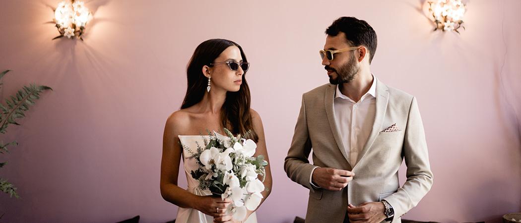 Ultimate Urban Chic: חתונת הצהריים היפהפיה של ענת ועדו