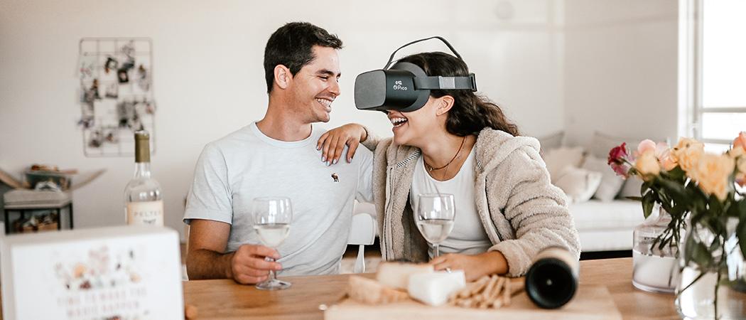 הגודיז שיעשו לכן ערב מושלם עם משקפי המציאות המדומה של כלות אורבניות
