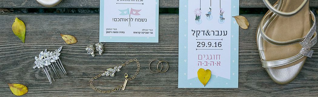 החתונה הססגונית של ענבר ודקל