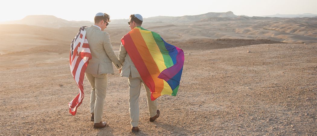 שיק מלוס אנג׳לס ולוקיישן מיוחד בטירוף: החתונה המהממת של מארק ורוברט