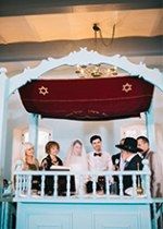 מונוכרומטיות מהפנטת בחתונה של עומר וסער