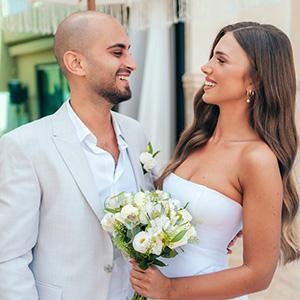 סטייל קלאסי מושלם, על הים: החתונה של פאולינה ורוני