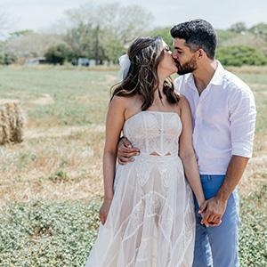 בריזה של הים בשישי בצהריים: החתונה של נעם ותם