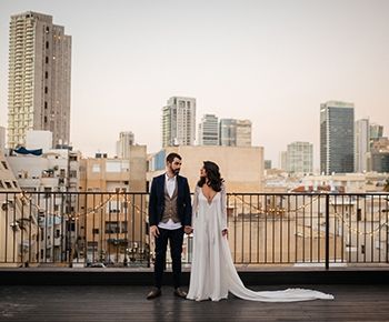 כשדיג׳יי מתחתן: החתונה האורבנית של זוהר ומעין ברגמן