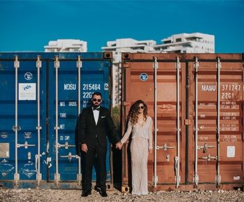 ב-3 חודשים: הזוג שתכנן חתונה תלאביבית ושיקית במיוחד