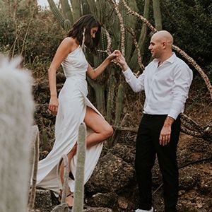 וינטג&#039; שיק אינטימי: החתונה של אנה ויוני
