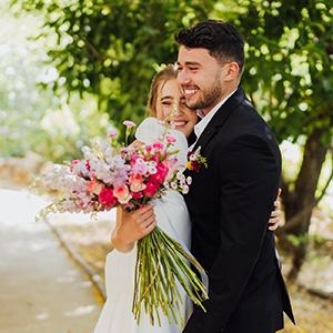 שיק כפרי מדויק: החתונה של עדיאל ומיכאל