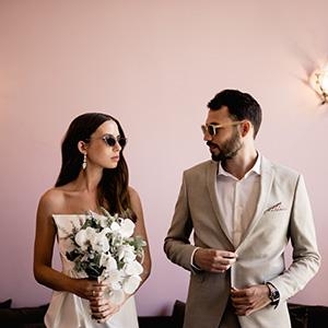 Ultimate Urban Chic: חתונת הצהריים היפהפיה של ענת ועדו