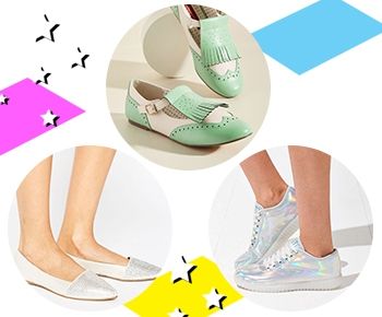 שופינג אונליין: נעלי כלה שטוחות