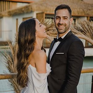 טרופיקנה סטייל: החתונה הקייצית של עומר וגיא